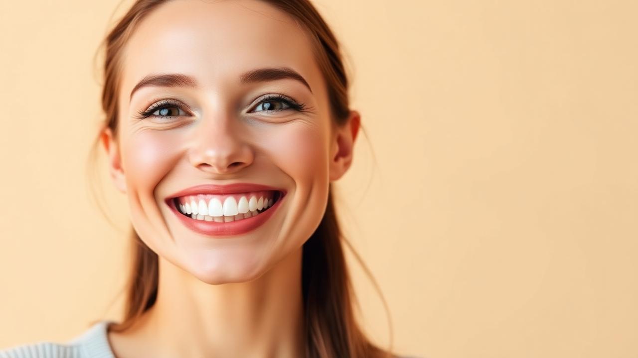 Person smiling confidently after cosmetic dental treatment